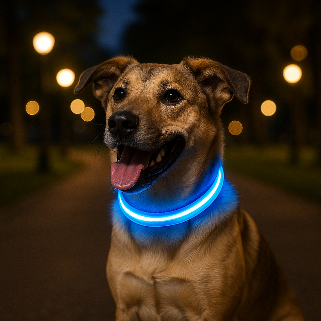 Animexus® NightGlow™ – Collar LED Recargable
