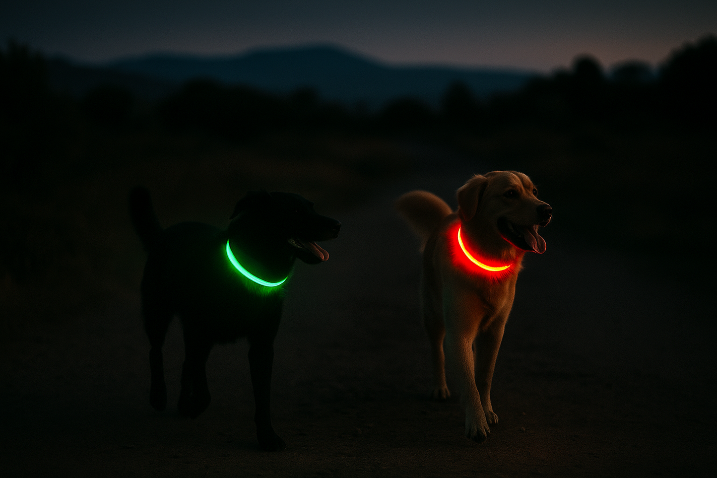 Animexus® NightGlow™ – Collar LED Recargable