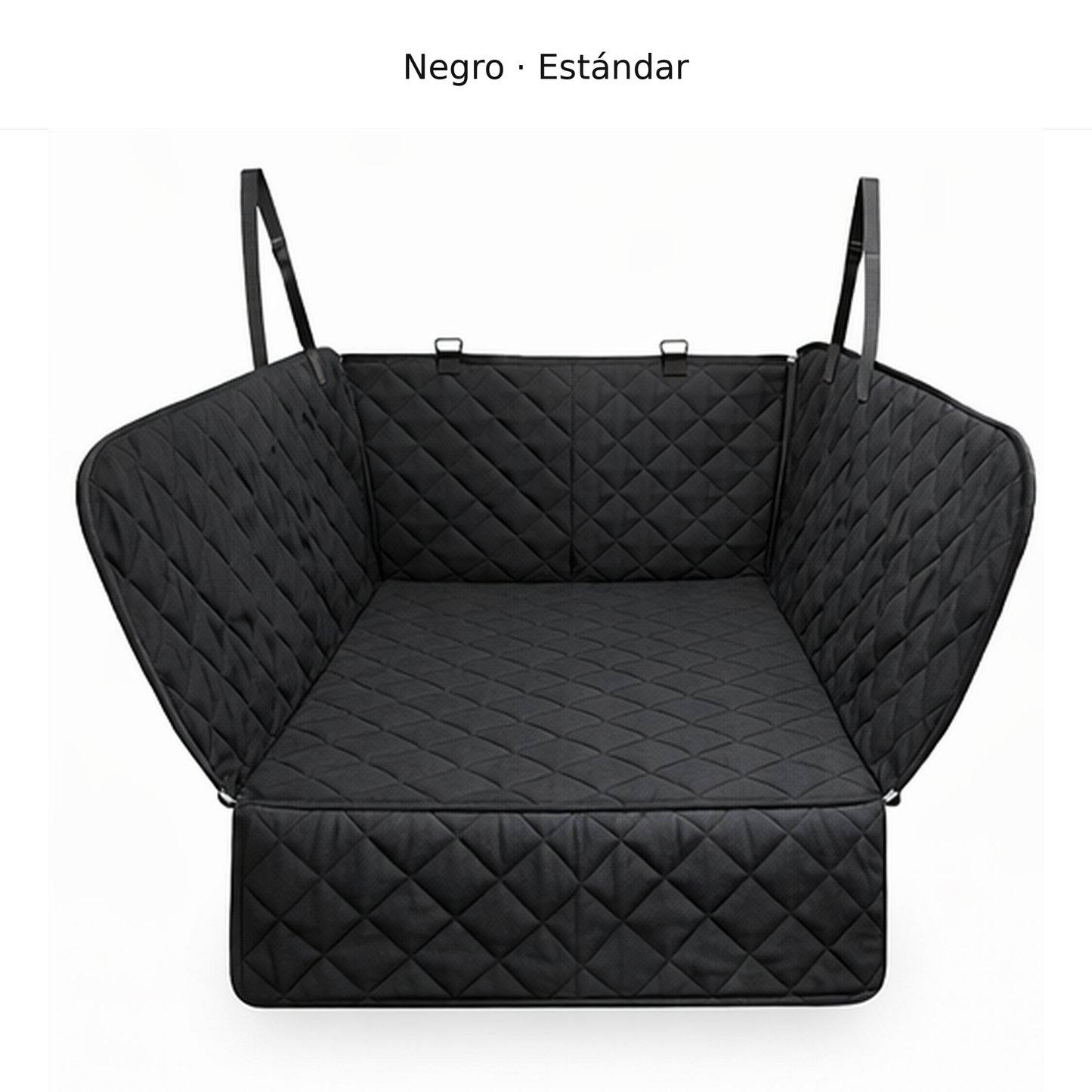 Protector de asiento trasero para coche tipo hamaca, variante Negro Estándar