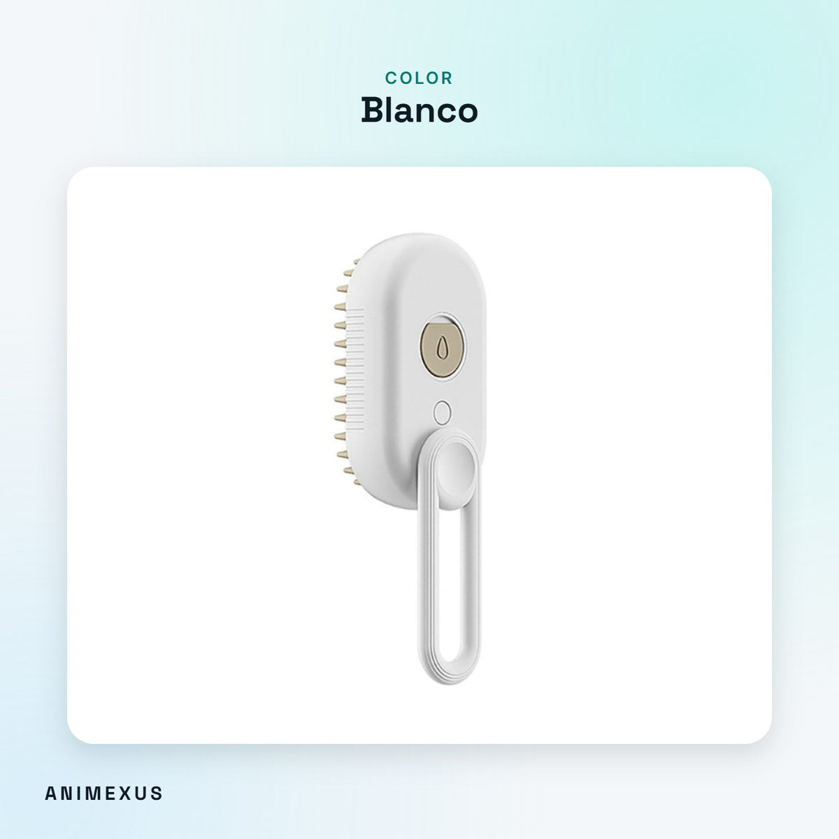 Cepillo SteamBrush en color blanco