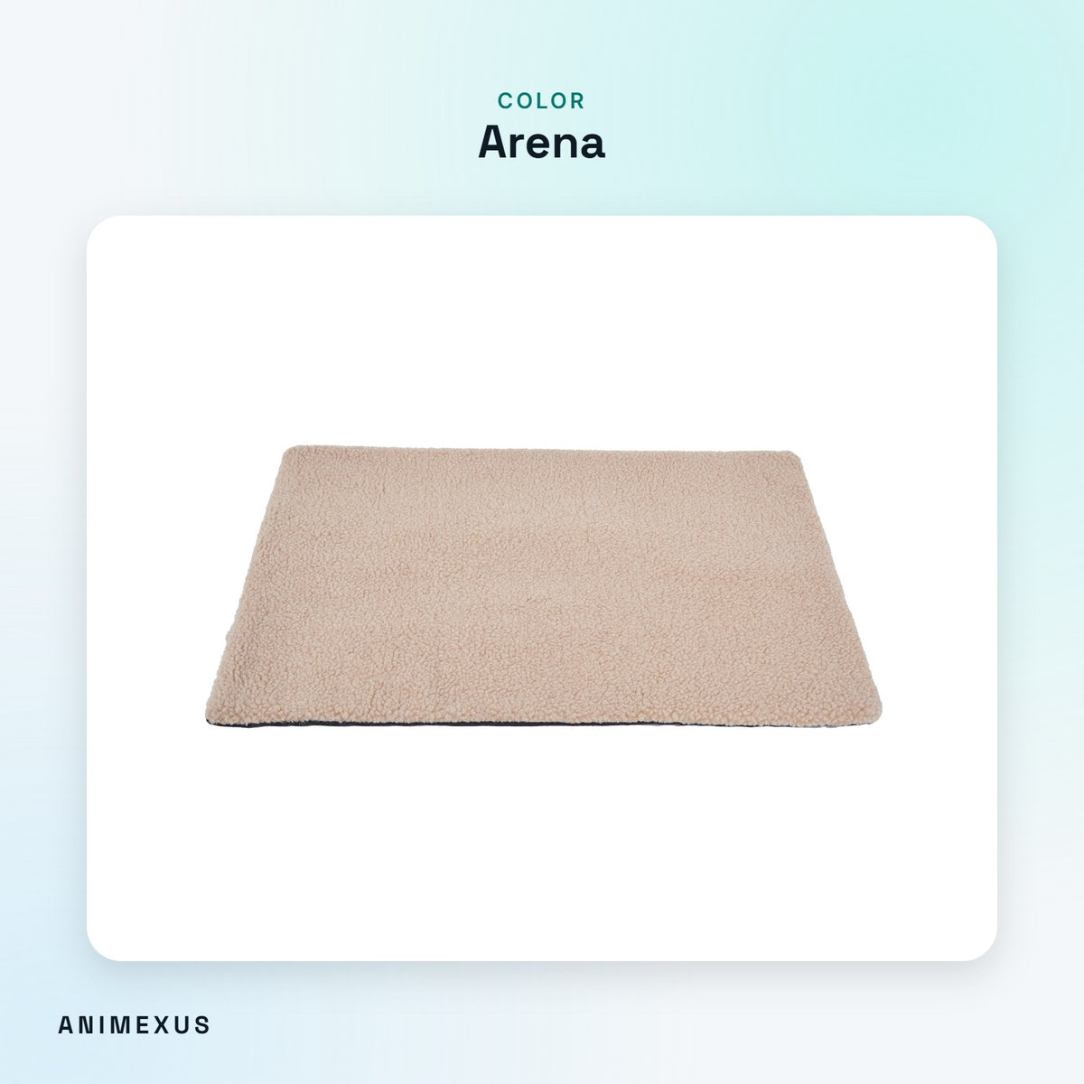 Manta térmica WarmPad en color arena